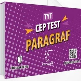 TYT Paragraf Orta Cep Test Karekök Yayınları