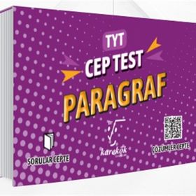 TYT Paragraf Orta Cep Test Karekök Yayınları