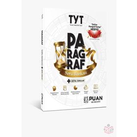 TYT Paragraf Soru Bankası Kamp Hediyeli Dijital Sorular Puan Yayınları