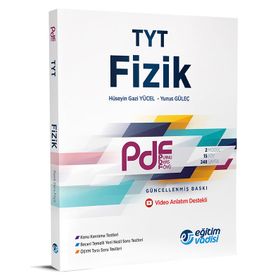 TYT Pdf Fizik Video Anlatım Destekli-Eğitim Vadisi Yayınları