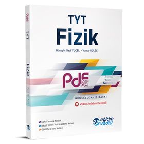 TYT Pdf Fizik Video Anlatım Destekli-Eğitim Vadisi Yayınları