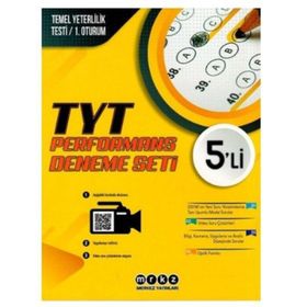 TYT Performans 5'li Deneme Seti Merkez Yayınları