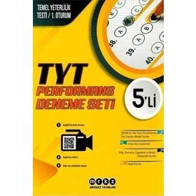 TYT Performans 5'li Deneme Seti Merkez Yayınları