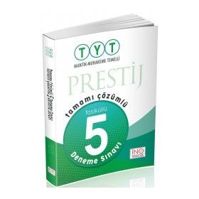 TYT Prestij Tamamı Çözümlü 5 Fasikül Deneme Sınavı İnovasyon Yayınları