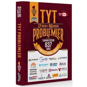 TYT Problemler 17 Yayın 40 Deneme-Master Karma Yayınları