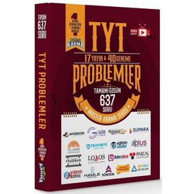 TYT Problemler 17 Yayın 40 Deneme-Master Karma Yayınları