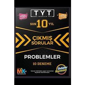 TYT Problemler Çıkmış Sorular Tıpkı Basım 10 Deneme Ünlüler Karması