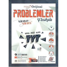 TYT Problemler Fasikülü Soru Bankası - Orijinal Yayınları