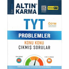 Tyt Problemler Konu Konu Çıkmış Sorular - Altın Karma Yayınları