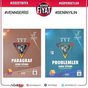 Tyt Problemler Venn Serisi Soru Bankası - Yazıt Yayınları