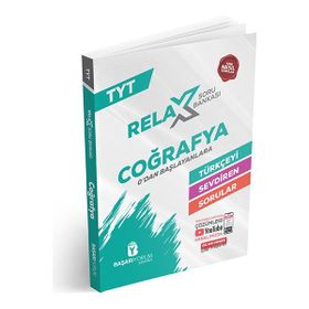 TYT Relax Coğrafya Soru Bankası Başarıyorum Yayınları