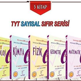 TYT Sayısal Sıfır Serisi 5 Kitap Karekök Yayınları
