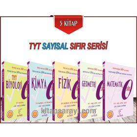 TYT Sayısal Sıfır Serisi 5 Kitap Karekök Yayınları