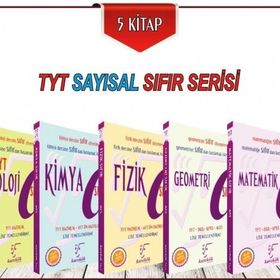 TYT Sayısal Sıfır Serisi 5 Kitap Karekök Yayınları
