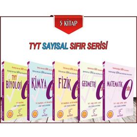 TYT Sayısal Sıfır Serisi 5 Kitap Karekök Yayınları