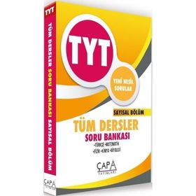 TYT Sayısal Tüm Dersler Soru Bankası-Çapa Yayınları