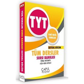 TYT Sayısal Tüm Dersler Soru Bankası-Çapa Yayınları