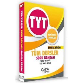 TYT Sayısal Tüm Dersler Soru Bankası-Çapa Yayınları