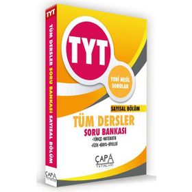 TYT Sayısal Tüm Dersler Soru Bankası-Çapa Yayınları
