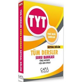 TYT Sayısal Tüm Dersler Soru Bankası-Çapa Yayınları