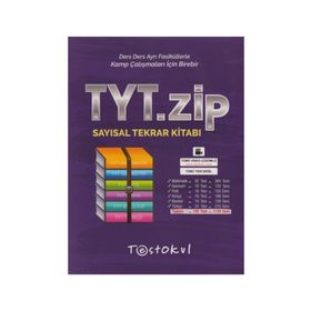 TYT Sayısal Zip Tekrar Kitabı Test Okul Yayınları