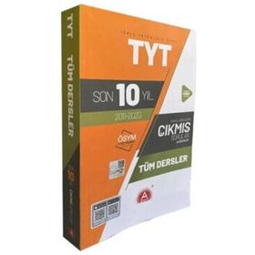 TYT Son 10 Yıl Çıkmış Sorular A Yayınları