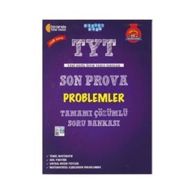 TYT Son Prova Problemler Tamamı Çözümlü Soru Bankası Akıllı Adam Yayınları