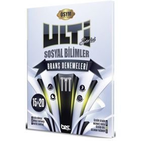 TYT Sosyal Bilgiler Ulti Serisi 15x20 Branş Denemeleri - Bes Yayınları