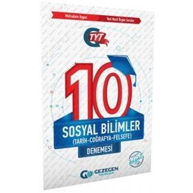 TYT Sosyal Bilimler 10 Denemesi Gezegen Yayınları