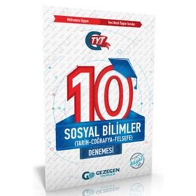 TYT Sosyal Bilimler 10 Denemesi Gezegen Yayınları