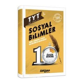 TYT Sosyal Bilimler 10 Özgün Deneme Ankara Yayıncılık