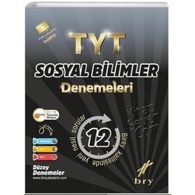 TYT Sosyal Bilimler 12'li Denemeleri - Birey Yayınları