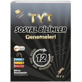 TYT Sosyal Bilimler 12'li Denemeleri - Birey Yayınları