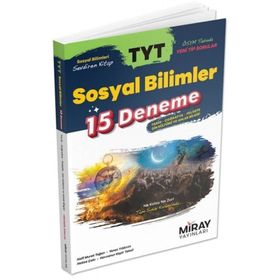 TYT Sosyal Bilimler 15 Deneme - Miray Yayınları