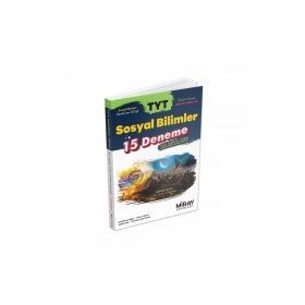 TYT Sosyal Bilimler 15 Deneme - Miray Yayınları