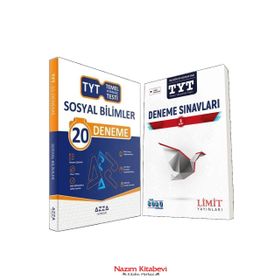 TYT Sosyal Bilimler 20 Deneme Sınavı + Limit Yayınları TYT 5 Deneme 2021 - Azza Yayınları