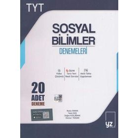 TYT Sosyal Bilimler 20 Denemeleri-YZ Yayınları