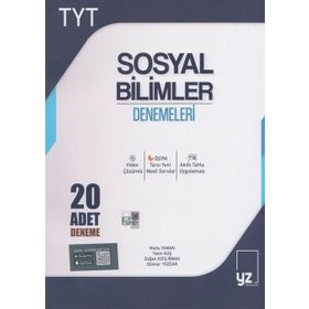 TYT Sosyal Bilimler 20 Denemeleri-YZ Yayınları