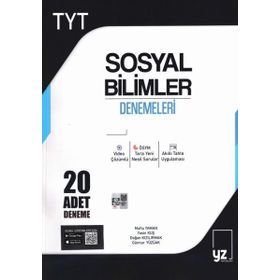 TYT Sosyal Bilimler 20 Denemeleri-YZ Yayınları