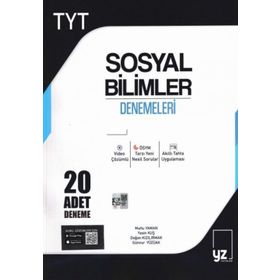 TYT Sosyal Bilimler 20 Denemeleri-YZ Yayınları