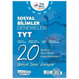 Tyt Sosyal Bilimler 20'li Deneme - Yeni Nesil Yayınları