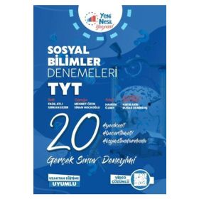 Tyt Sosyal Bilimler 20'li Deneme - Yeni Nesil Yayınları
