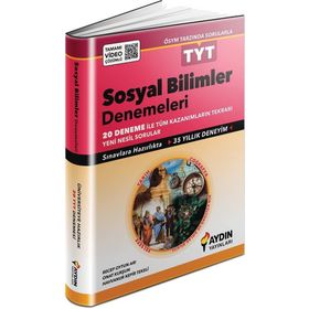 TYT Sosyal Bilimler 20'li Denemeleri Aydın Yayınları