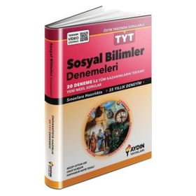 TYT Sosyal Bilimler 20'li Denemeleri Aydın Yayınları