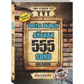 TYT Sosyal Bilimler 555 Aranan Soru Sistematik Yayınları