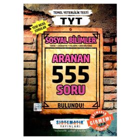 TYT Sosyal Bilimler 555 Aranan Soru Sistematik Yayınları