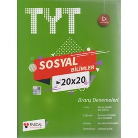 TYT Sosyal Bilimler Branş Denemesi-Pascal Yayınları