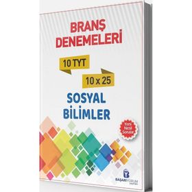 TYT Sosyal Bilimler Branş Denemesi-Pascal Yayınları