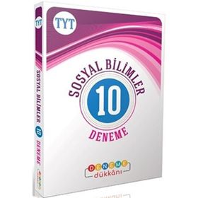 TYT Sosyal Bilimler Deneme Dükkanı 10 Deneme-Başat Yayınları
