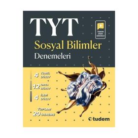 TYT Sosyal Bilimler Denemeleri - Tudem Yayınları
